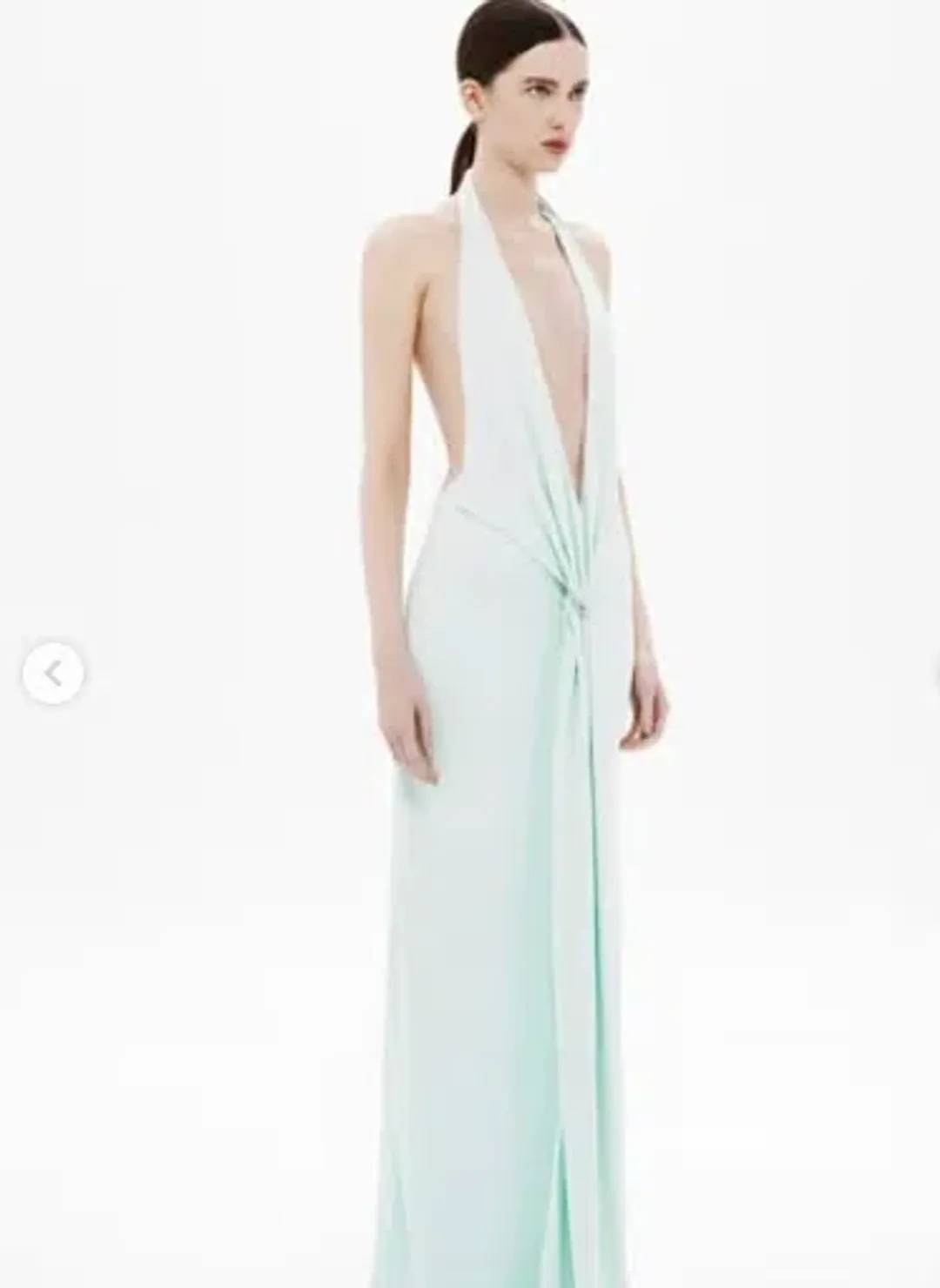 MISHA THE UNITY JERSEY DRESS MINT 8 for rent on The Volte - main image