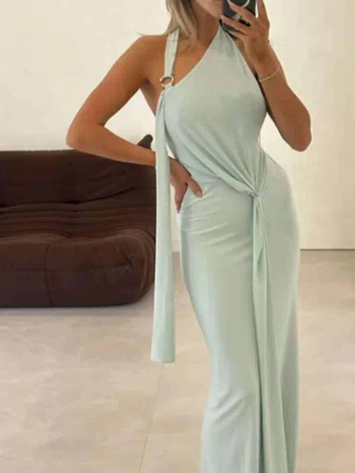 Misha Blue Rivera Misha Jersey Maxi Dress 8 - Image 1