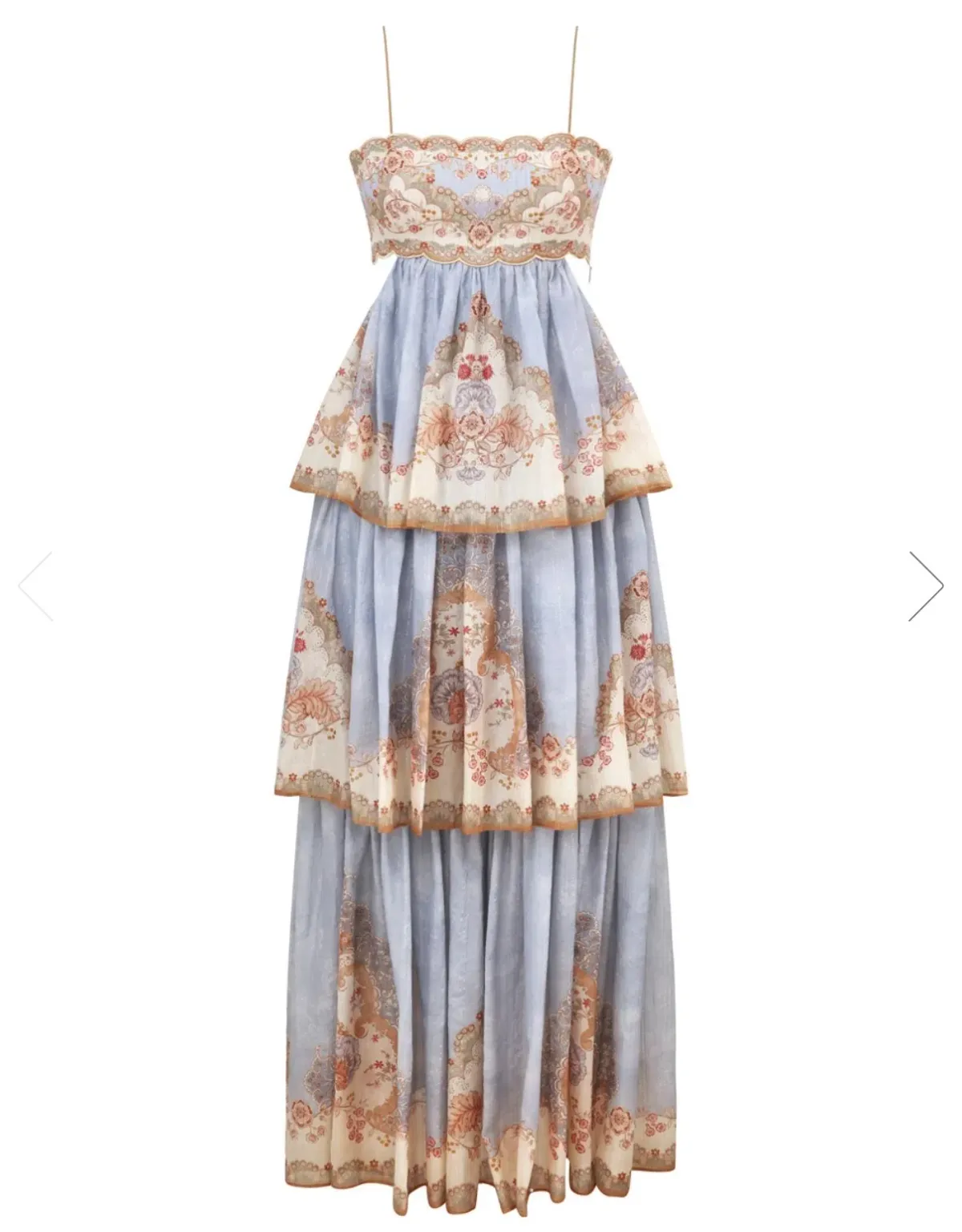 Zimmermann Daylight Tiered Maxi Dress Size 1 - Image 2