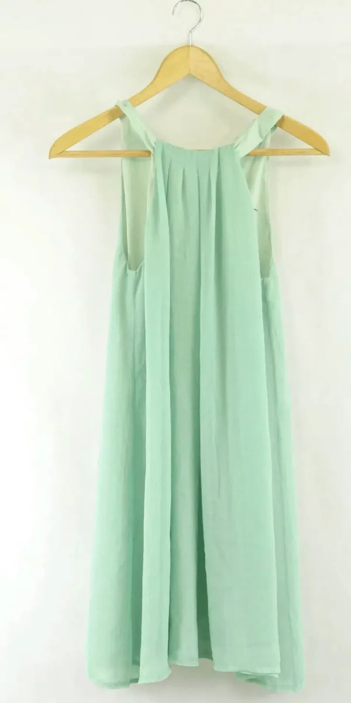 Pilgrim Mint Green Sleeveless Shift Dress – Size 8 for rent on The Volte - main image