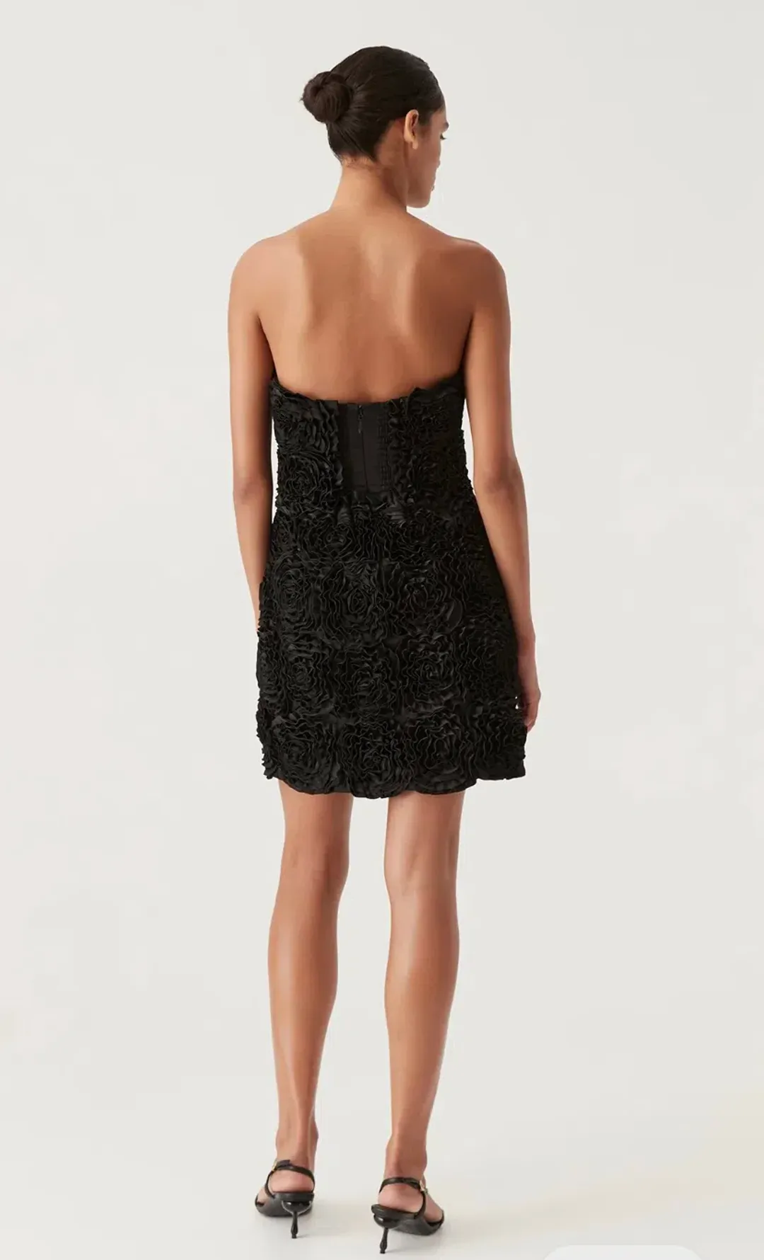 Aje GAZER ROSETTE MINI DRESS for rent on The Volte - main image