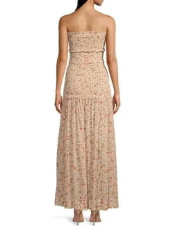 Вес & Bridge Janice Smocked Ruffle Maxi Dress for rent on The Volte - image 4