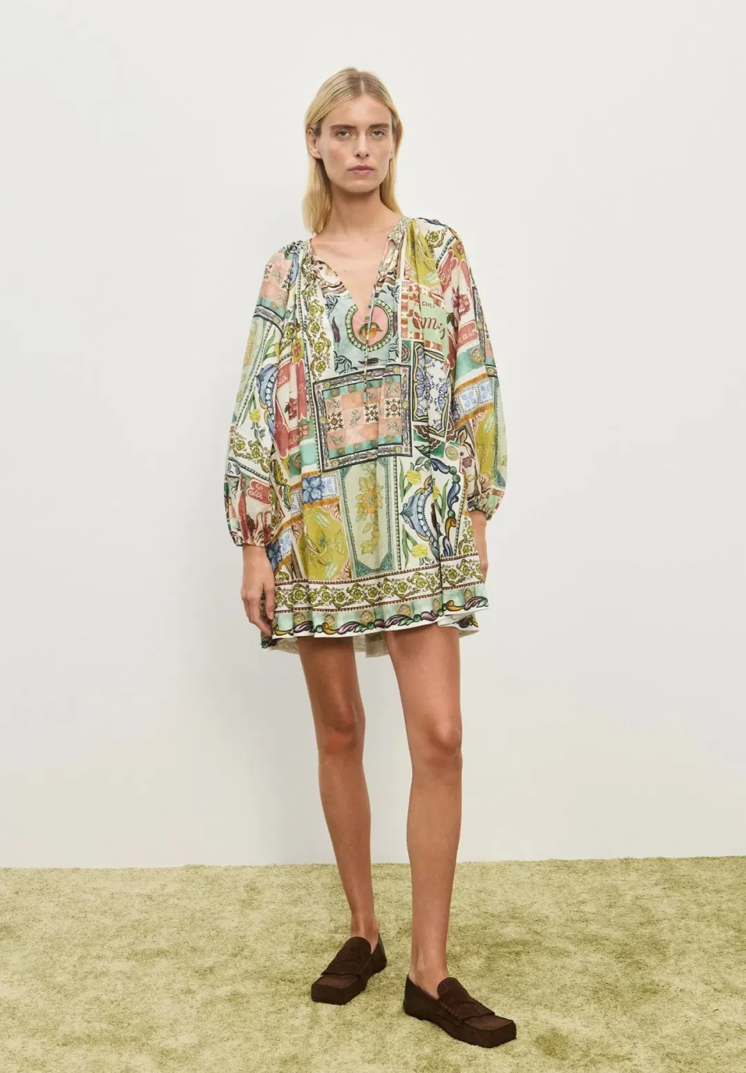 Alemais Tommasina Mini Dress size 16 for rent on The Volte - main image