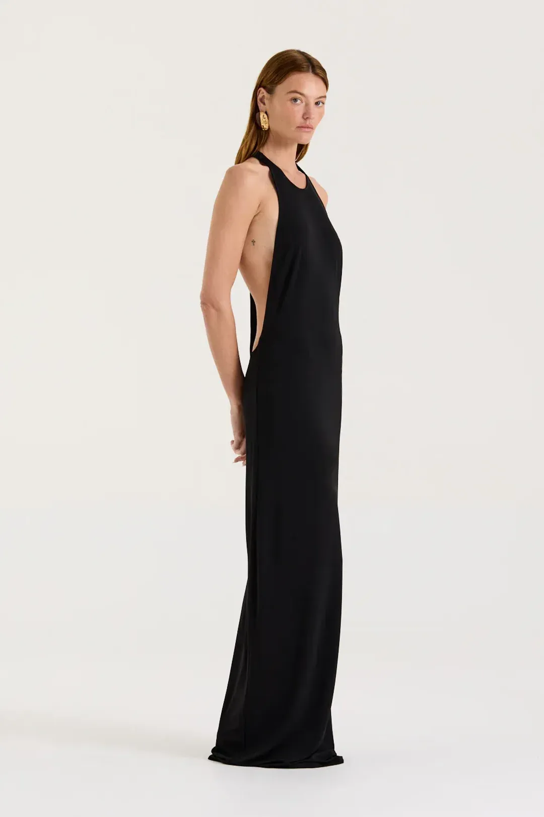 Ophelia Tank Dress , Size 6 Black for rent on The Volte - main image