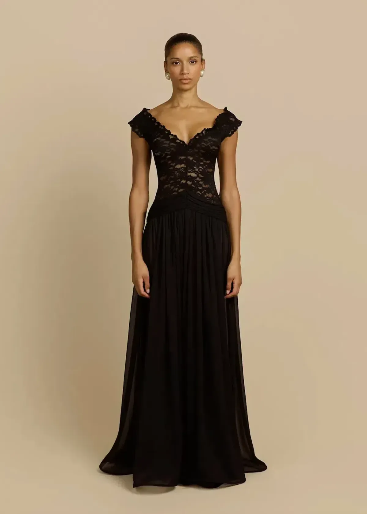 ARCINA ORI ARABELLA DRESS BLACK for rent on The Volte - main image