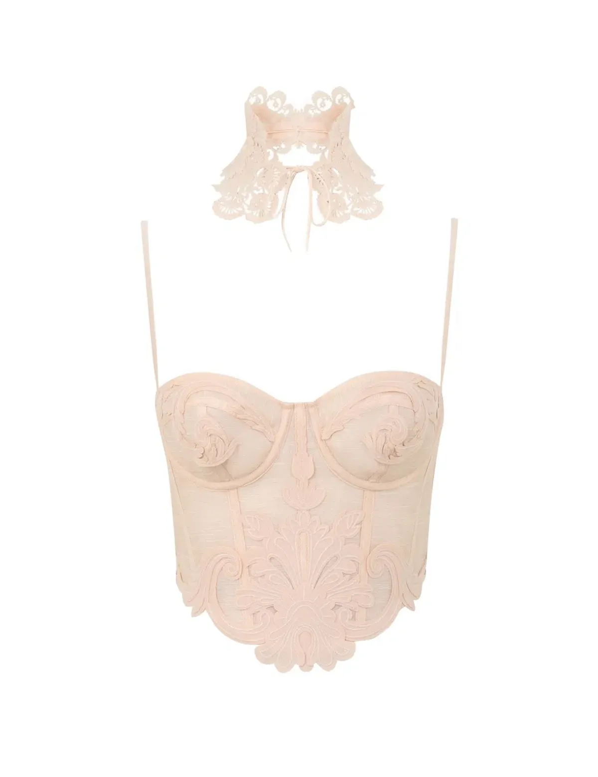 ZIMMERMANN Rebellion Filigree Bodice & Midi Skirt (Size 1) - Image 6