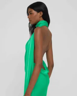 Azzara Green Gown for rent on The Volte - image 3