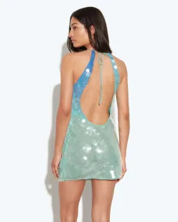 Kiki Dress Ombre Blue for rent on The Volte - image 2