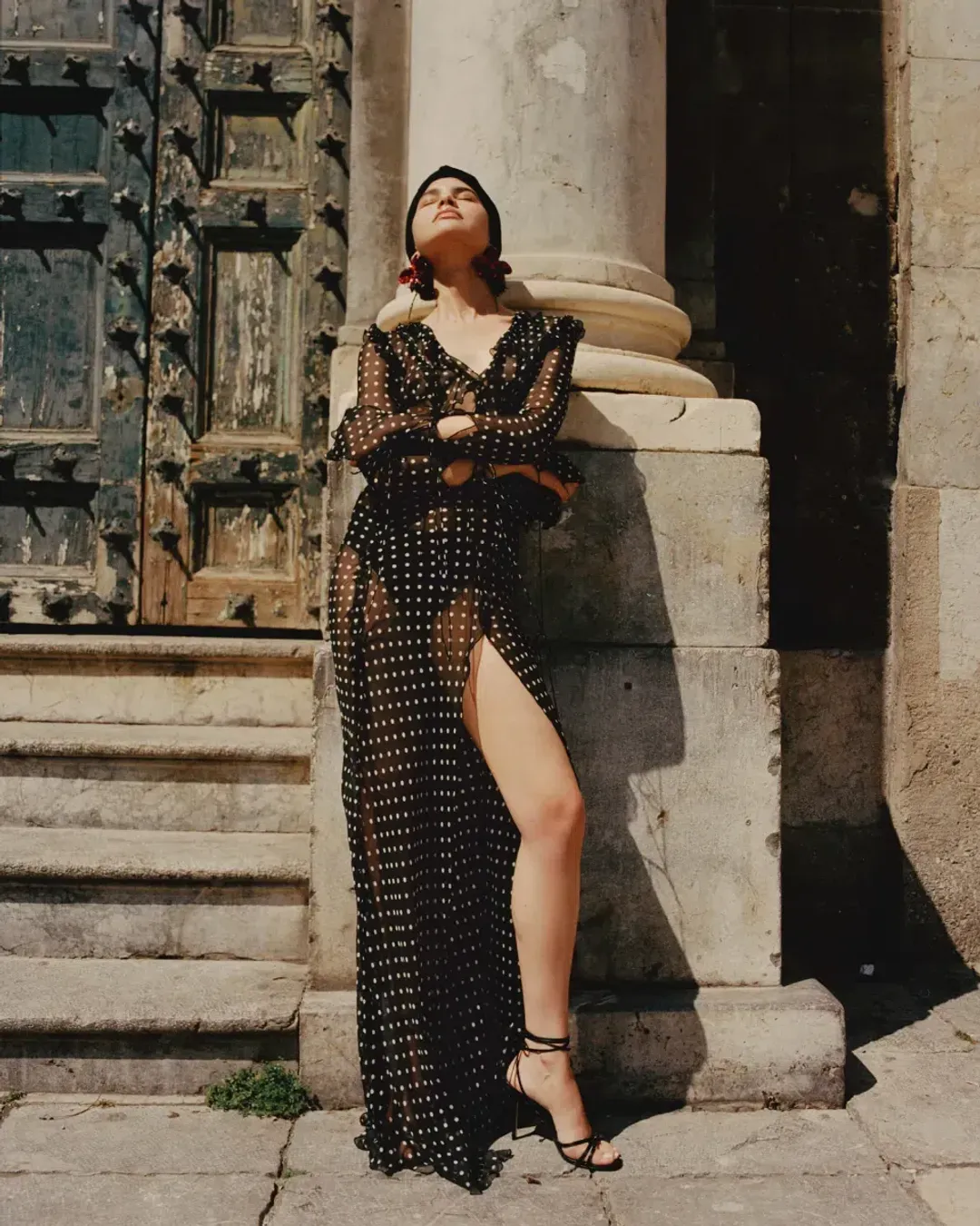 Romelle Dress Polka Dot for rent on The Volte - main image