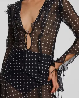 Romelle Dress Polka Dot for rent on The Volte - image 3