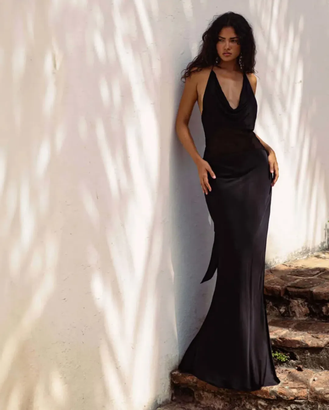 Orchid Dress BlackOrchid Dress Black for rent on The Volte - main image