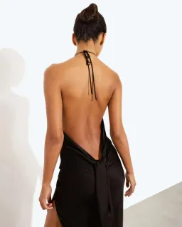 Orchid Dress BlackOrchid Dress Black for rent on The Volte - image 3