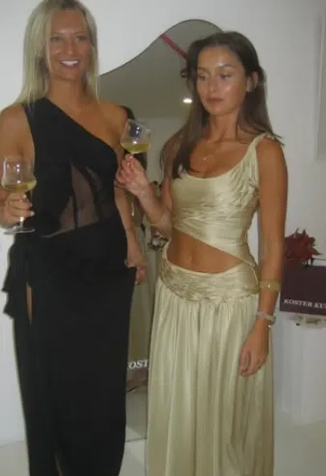 KOSTER KULTURE CALYPSO SKIRT & TOP GOLD XS for rent on The Volte - main image