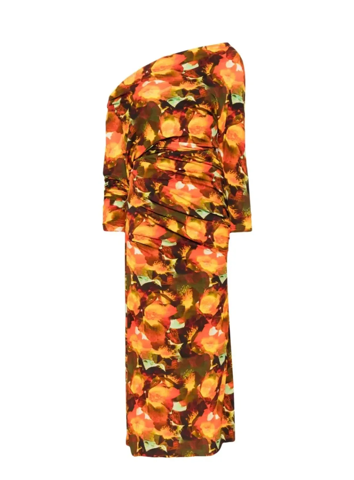 Acler Burford Midi Dress Print Size 6 - Image 6