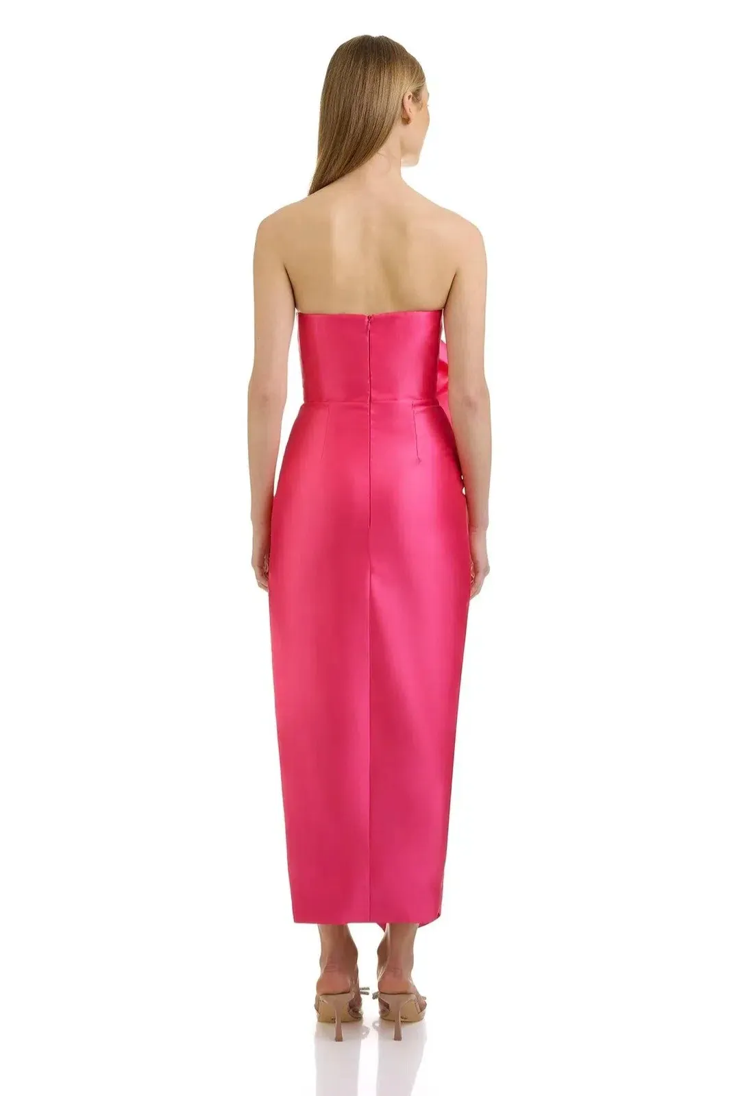 Eliya The Label Indira Dress Pink XS AU6 for rent on The Volte - main image