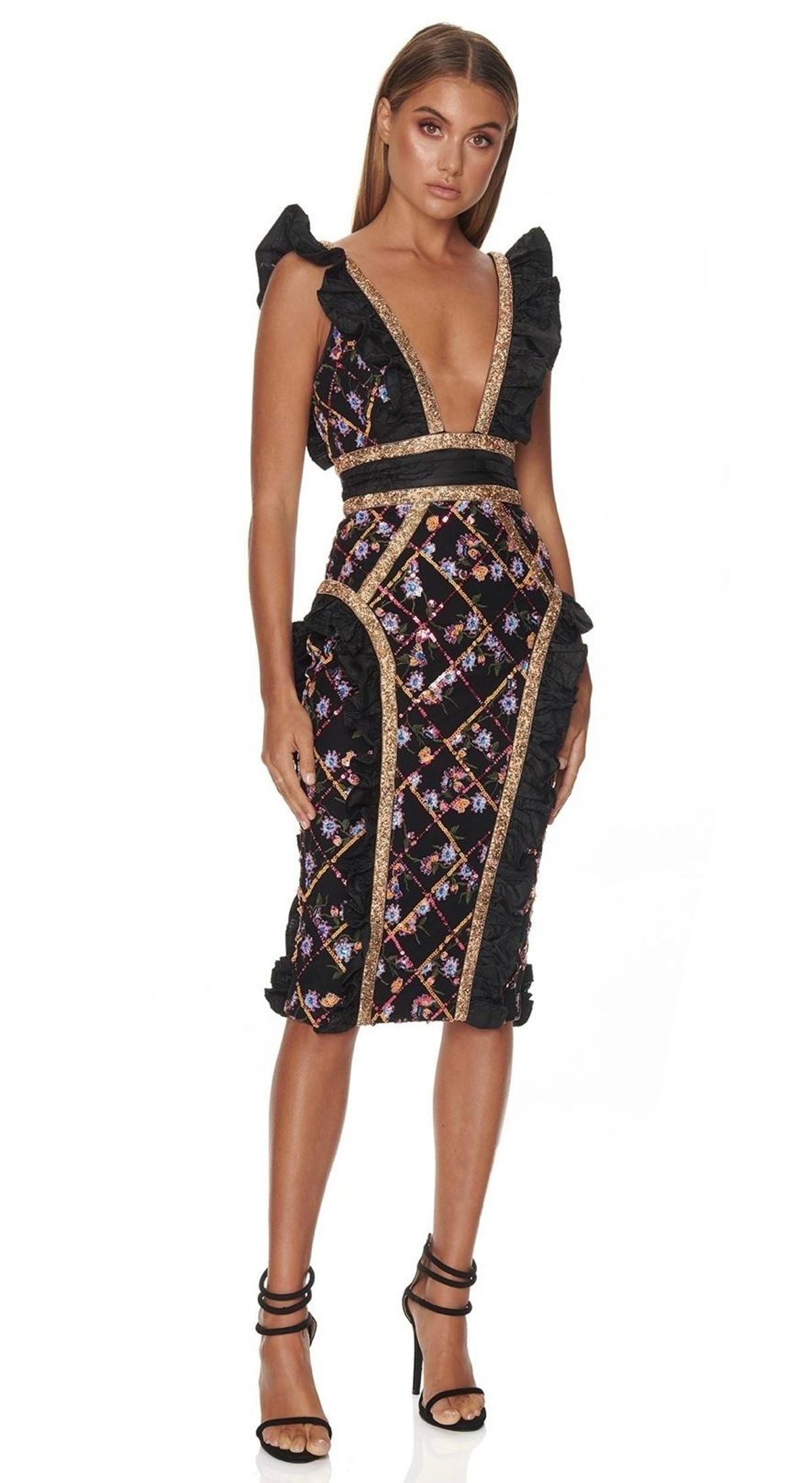 Eliya The Label Natalia Dress size 6 for rent on The Volte - main image