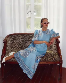 Alemais Villa Romantica Midi Dress Size 14 for rent on The Volte - image 2