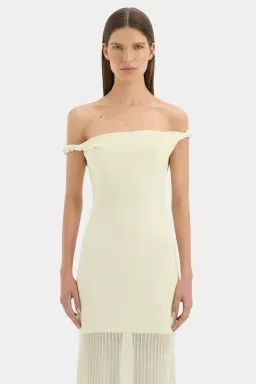Sir Elia Off Shoulder twist maxi for rent on The Volte - image 5