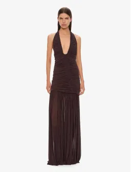 Christopher Esber Orion Gown in Malbec Size 8 for rent on The Volte - image 1