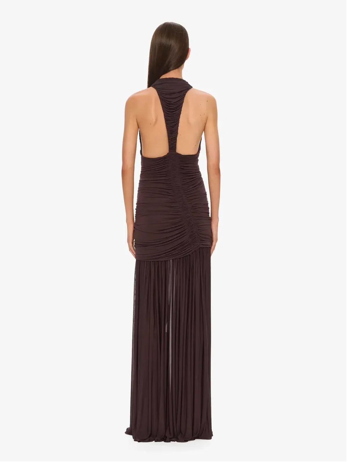 Christopher Esber Orion Gown in Malbec Size 8 - Image 2