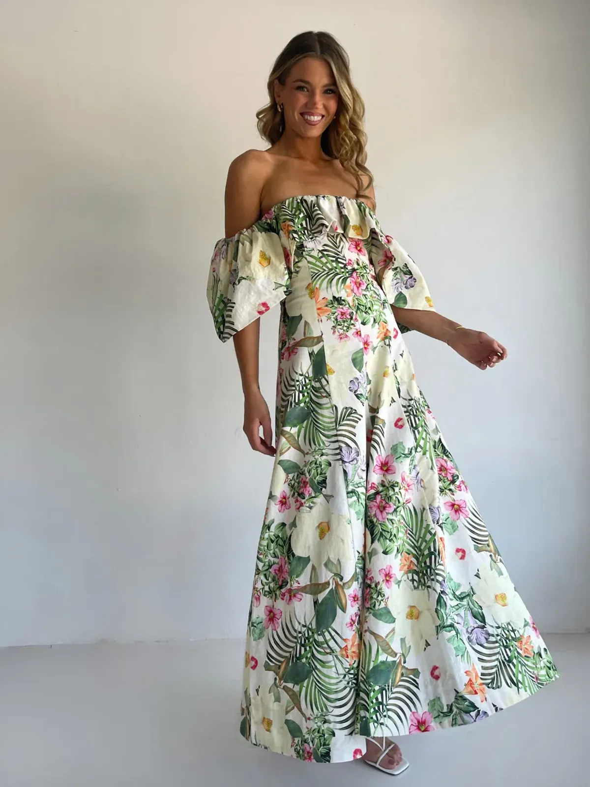 By Nicola Paradiso Maxi Dress size 14 Fleur Tropicale - Image 1