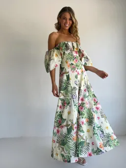 By Nicola Paradiso Maxi Dress size 14 Fleur Tropicale for rent on The Volte - image 1