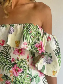 By Nicola Paradiso Maxi Dress size 14 Fleur Tropicale for rent on The Volte - image 5