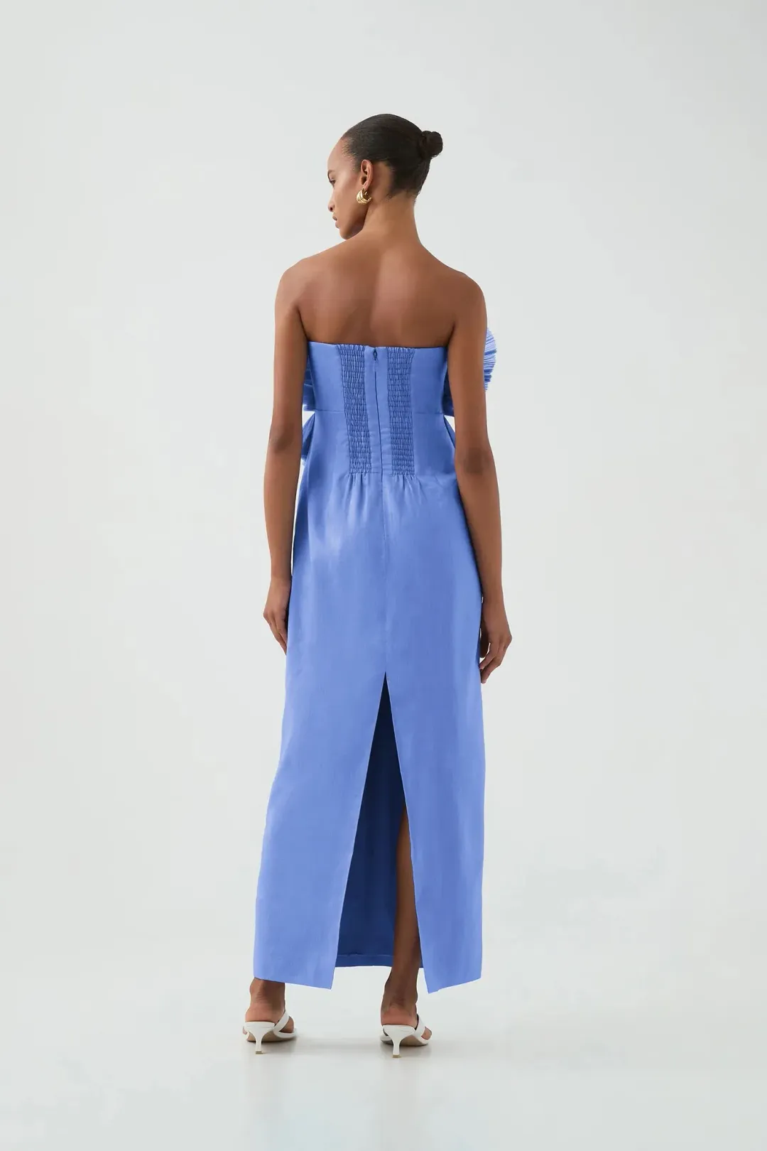 Aje Kira Midi / Ocean Wave Blue / Size 8 for rent on The Volte - main image