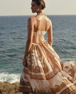 Zimmermann Maxine midi dress for rent on The Volte - image 2