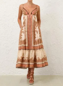 Zimmermann Maxine midi dress for rent on The Volte - image 4