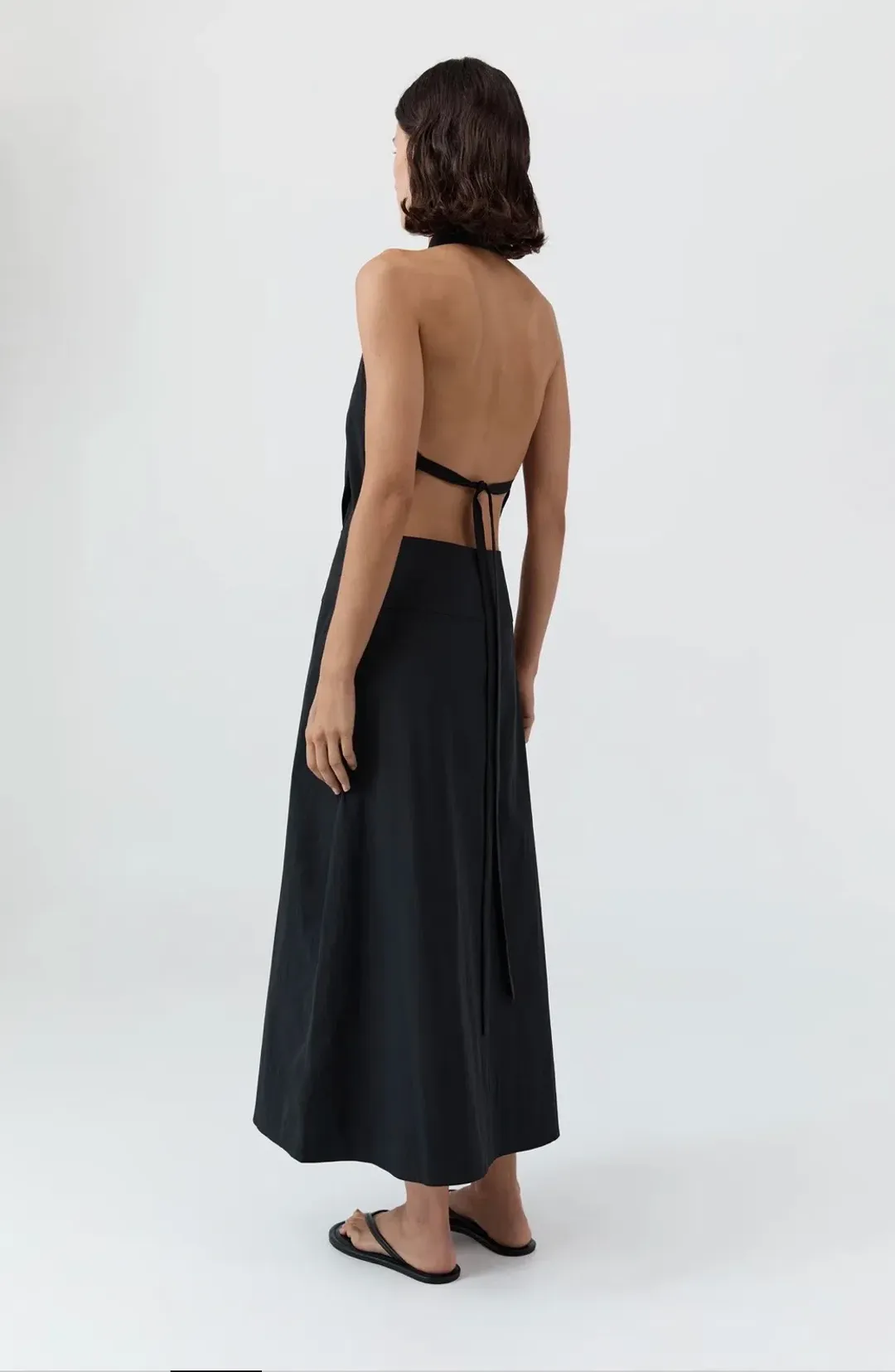 St Agni - Halter Wrap Dress for rent on The Volte - main image