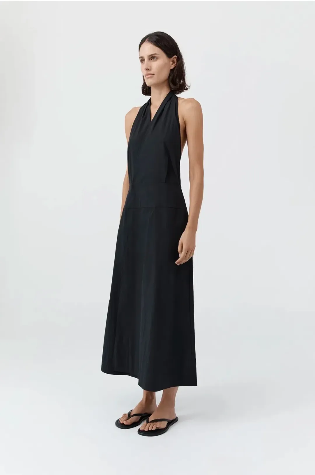St Agni - Halter Wrap Dress for rent on The Volte - main image