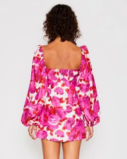 Alice McCall Lover To Lover Mini Dress Plum Print Size 4 for rent on The Volte - image 3