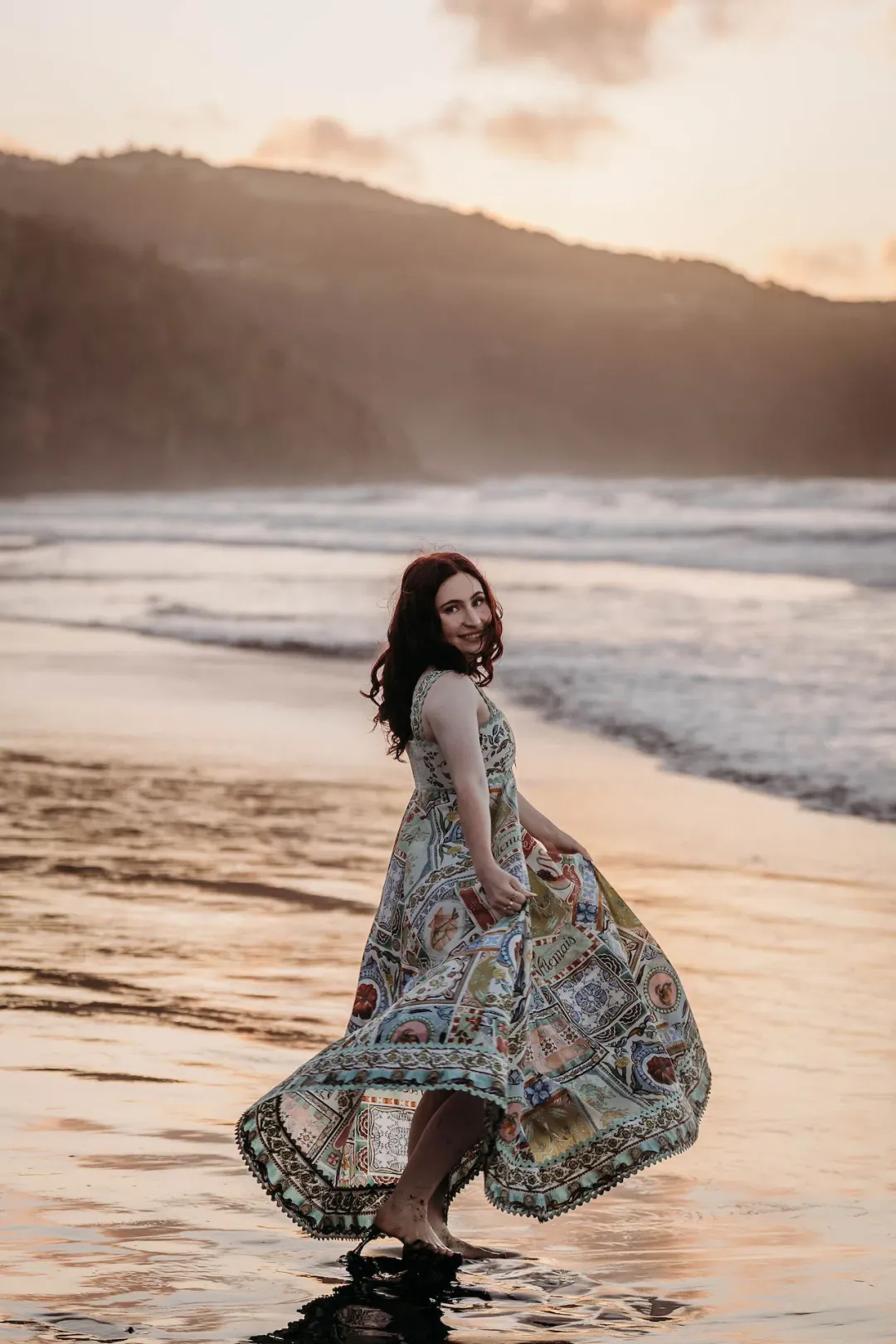 Alemais Tommasina Summer Dress in Multi Colour Size 8 AU for rent on The Volte - main image