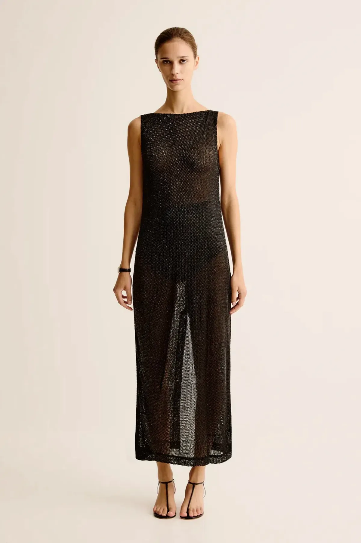 Esse Studios Onyx Dress Black Size 10 - Image 1