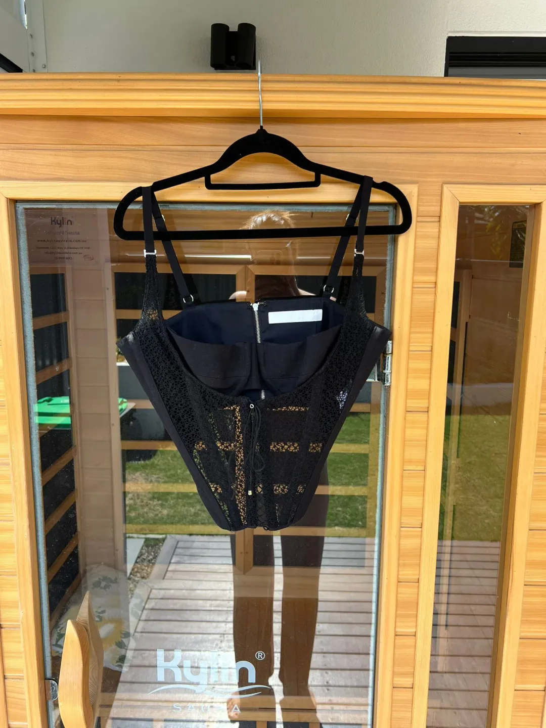 Dion Lee Lace Corset size 10 for rent on The Volte - main image