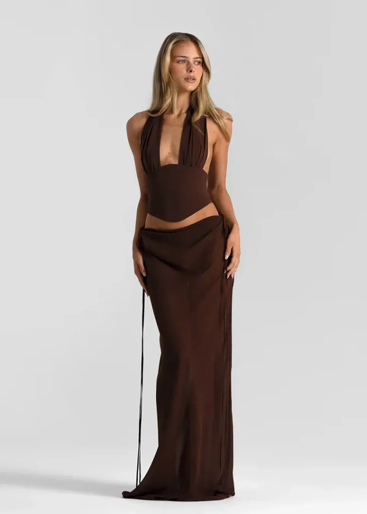Natalie Rolt Bronte + Allira Set Espresso Size 1/AU 8 - Image 4