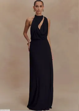 Meshki Galia Cowl Neck Maxi Dress for rent on The Volte - image 1