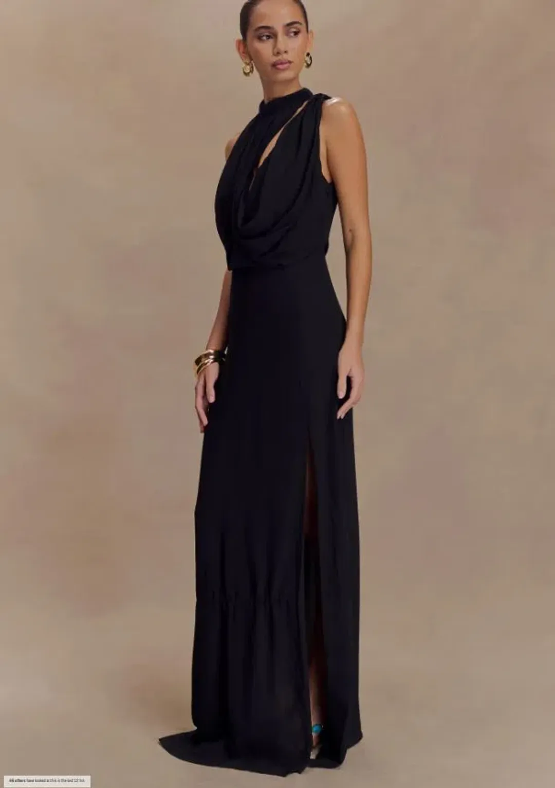 Meshki Galia Cowl Neck Maxi Dress for rent on The Volte - main image