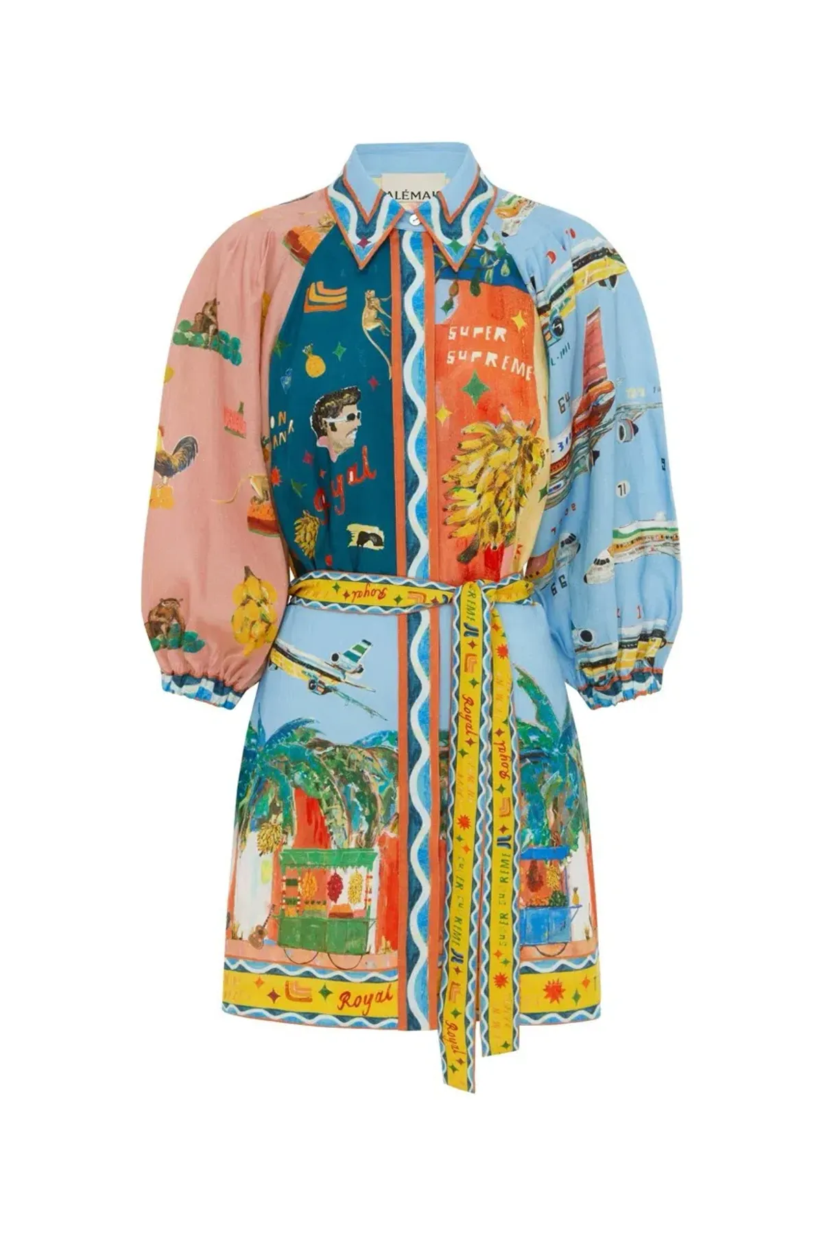 ALEMAIS All Aboard Mini Dress Size 10 AU - Image 13