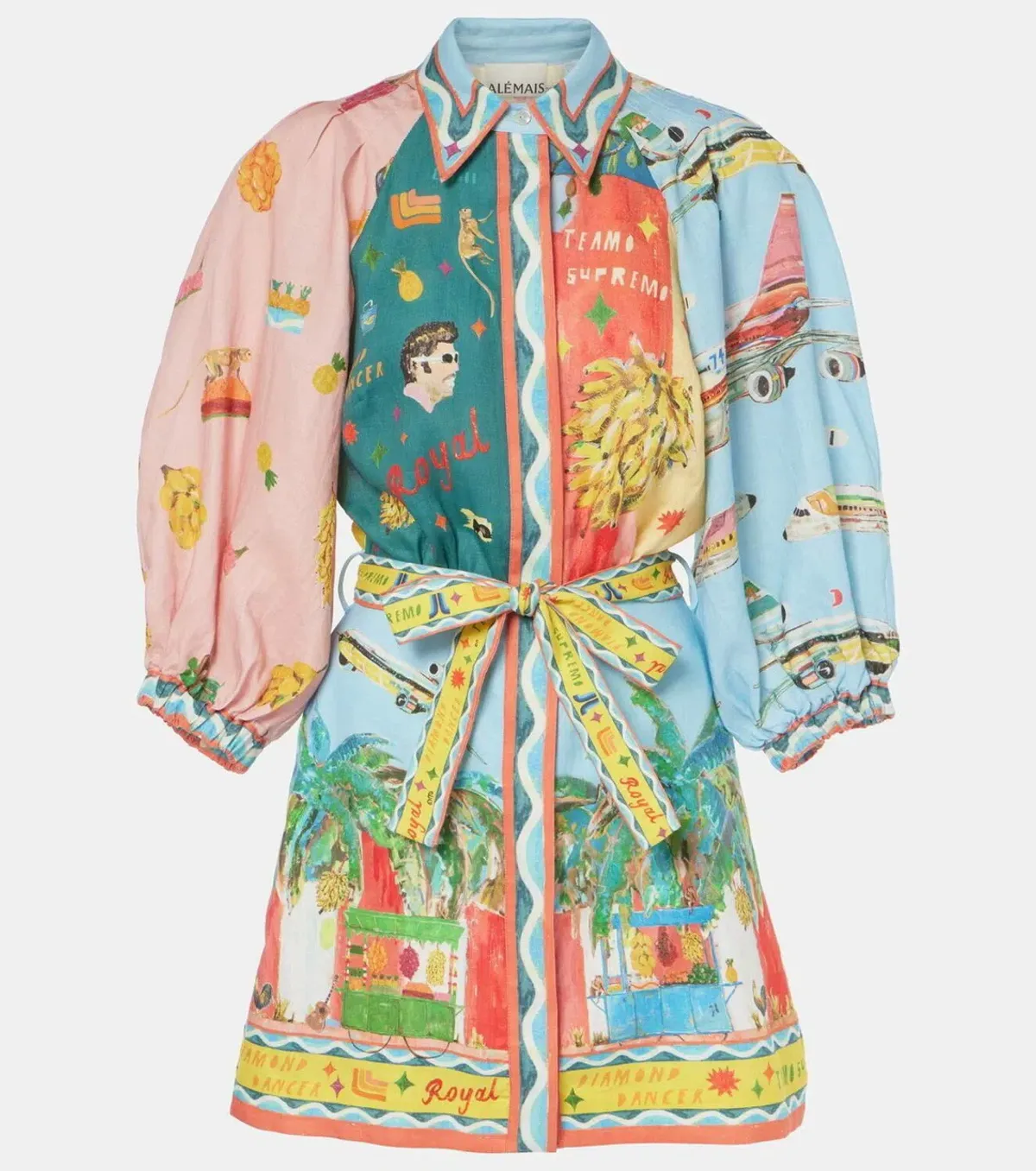 ALEMAIS All Aboard Mini Dress Size 10 AU - Image 5