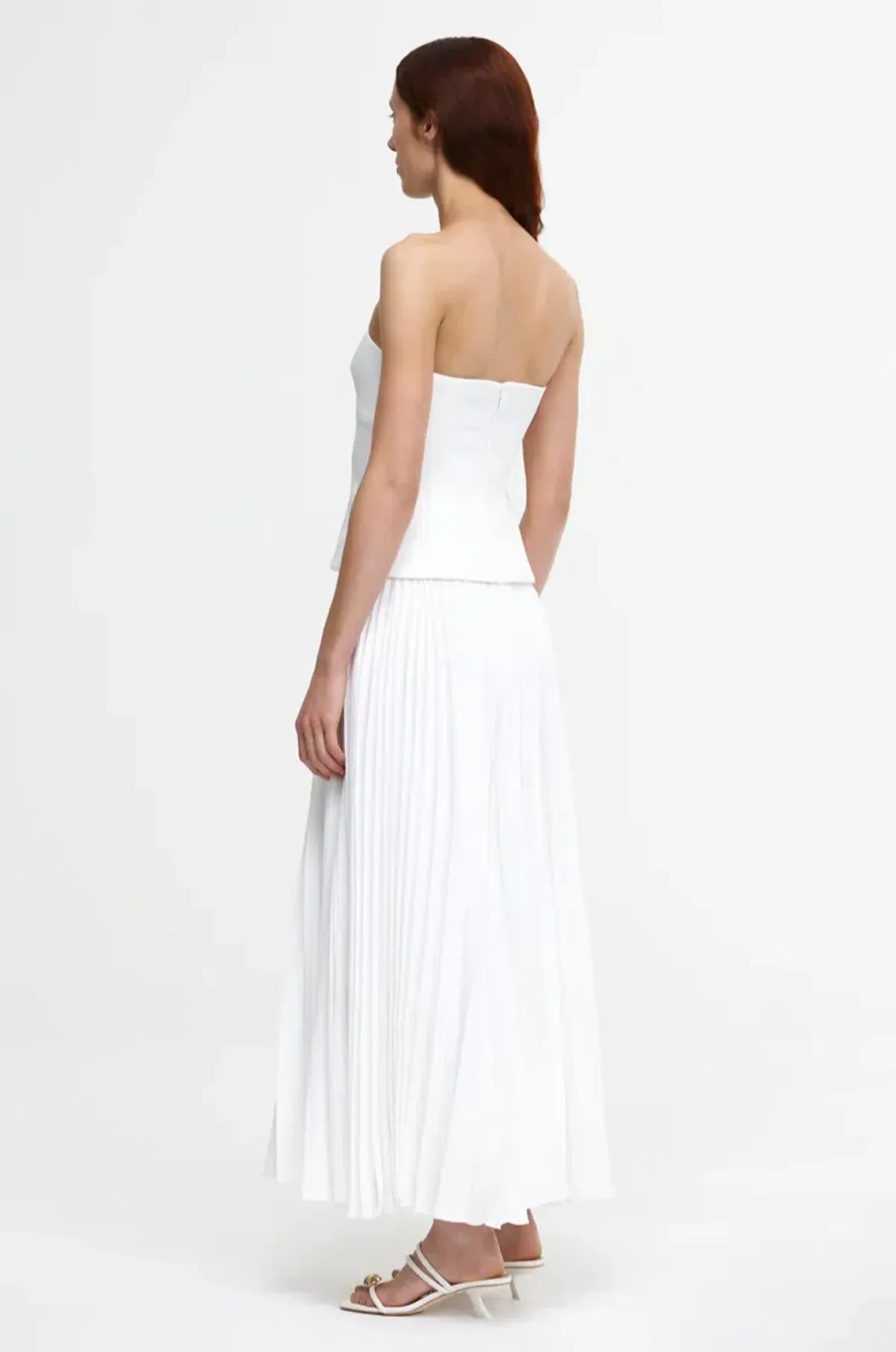 ACLER - Brayswick Midi Dress Ivory - Image 3