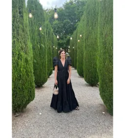 Aje Statuesque Tiered Gown Black Size 14 for rent on The Volte - image 1