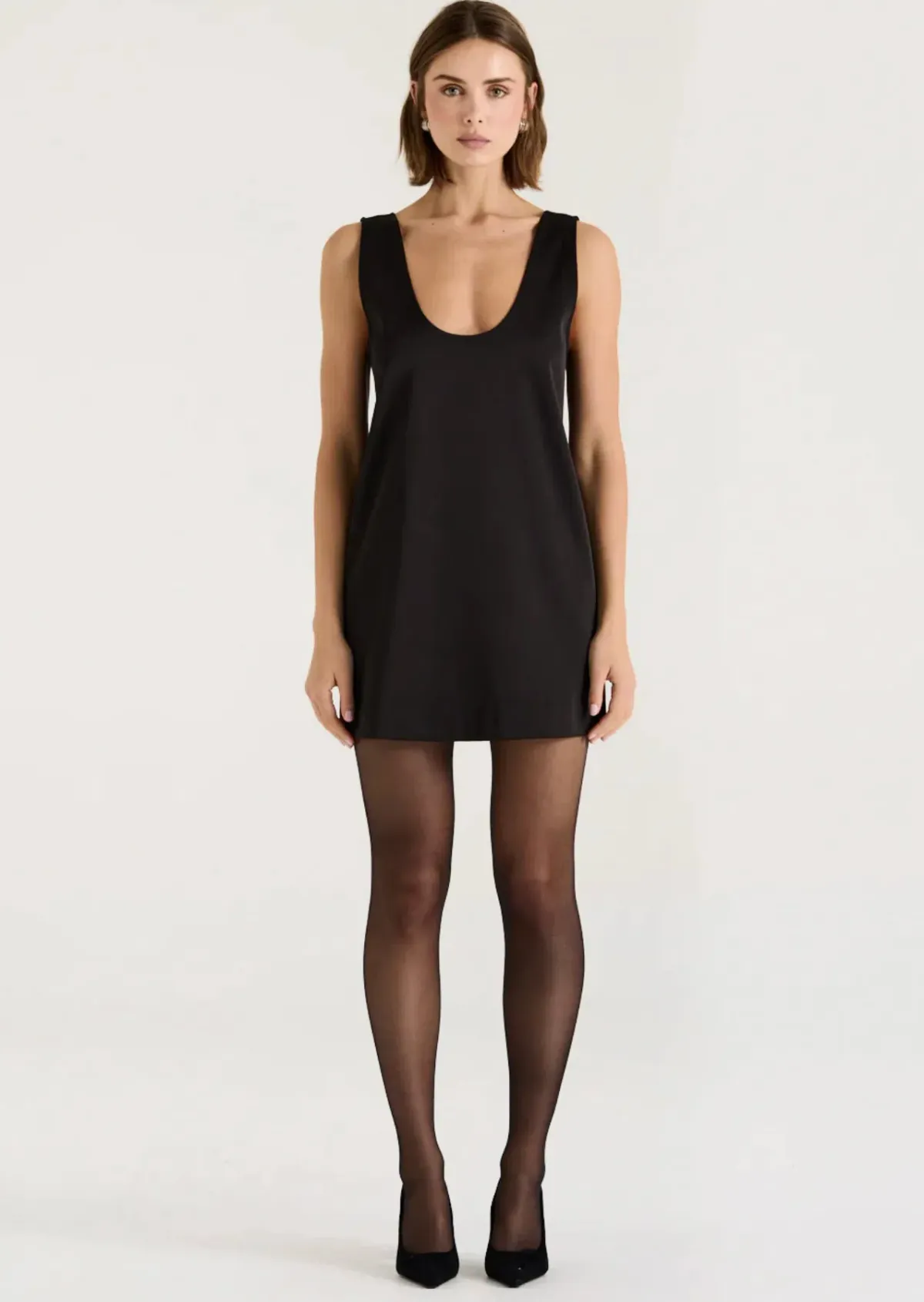 Henne Black Dahlia mini dress size 8 - Image 2
