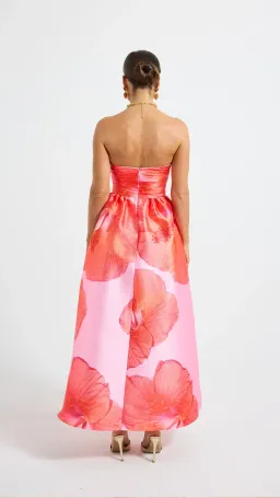 Pasduchas Kalani Strapless Midi Dress Size 8 for rent on The Volte - image 3