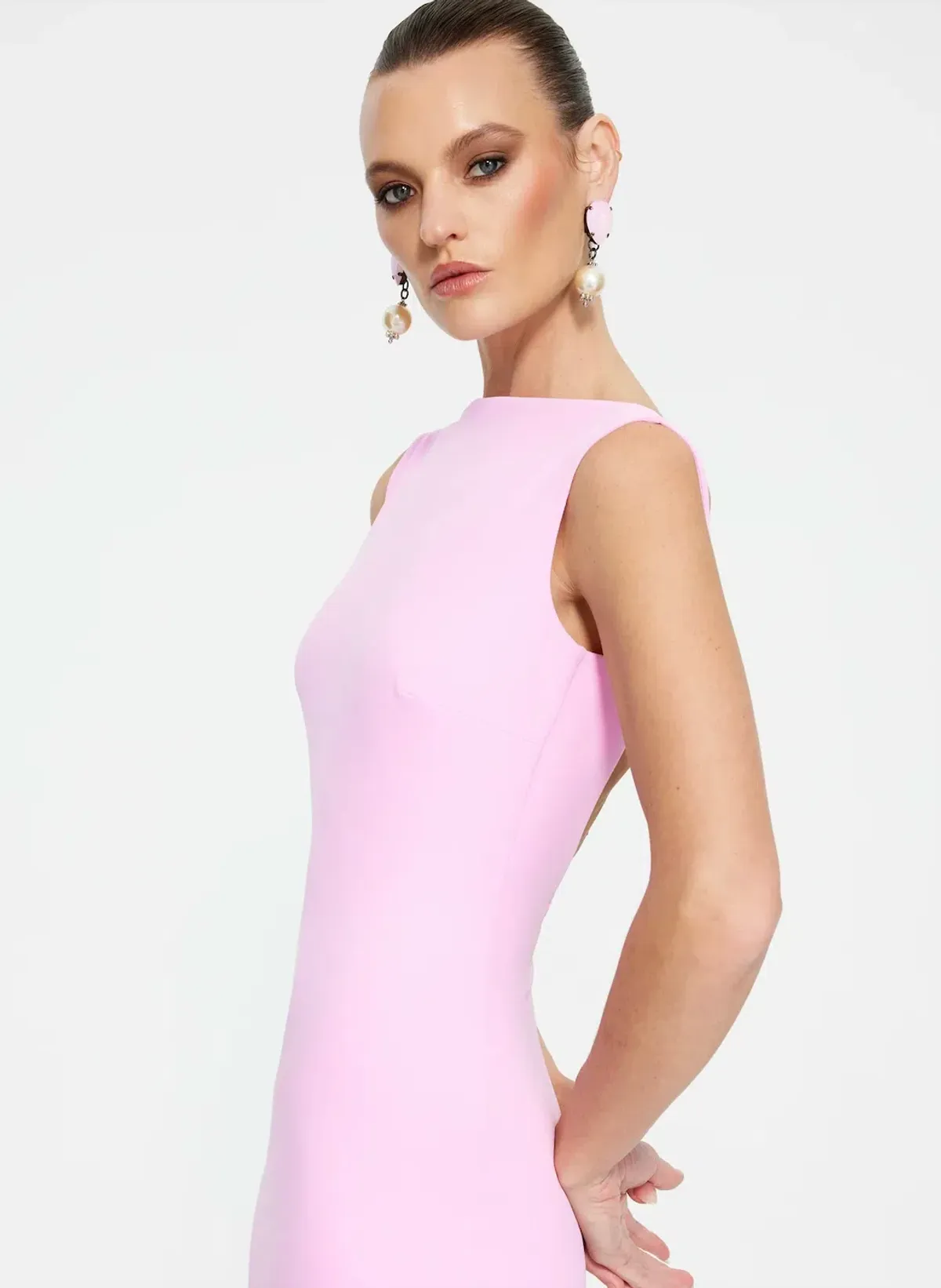 Effie Kats VERONA GOWN - Taffy Pink size 8 - Image 4