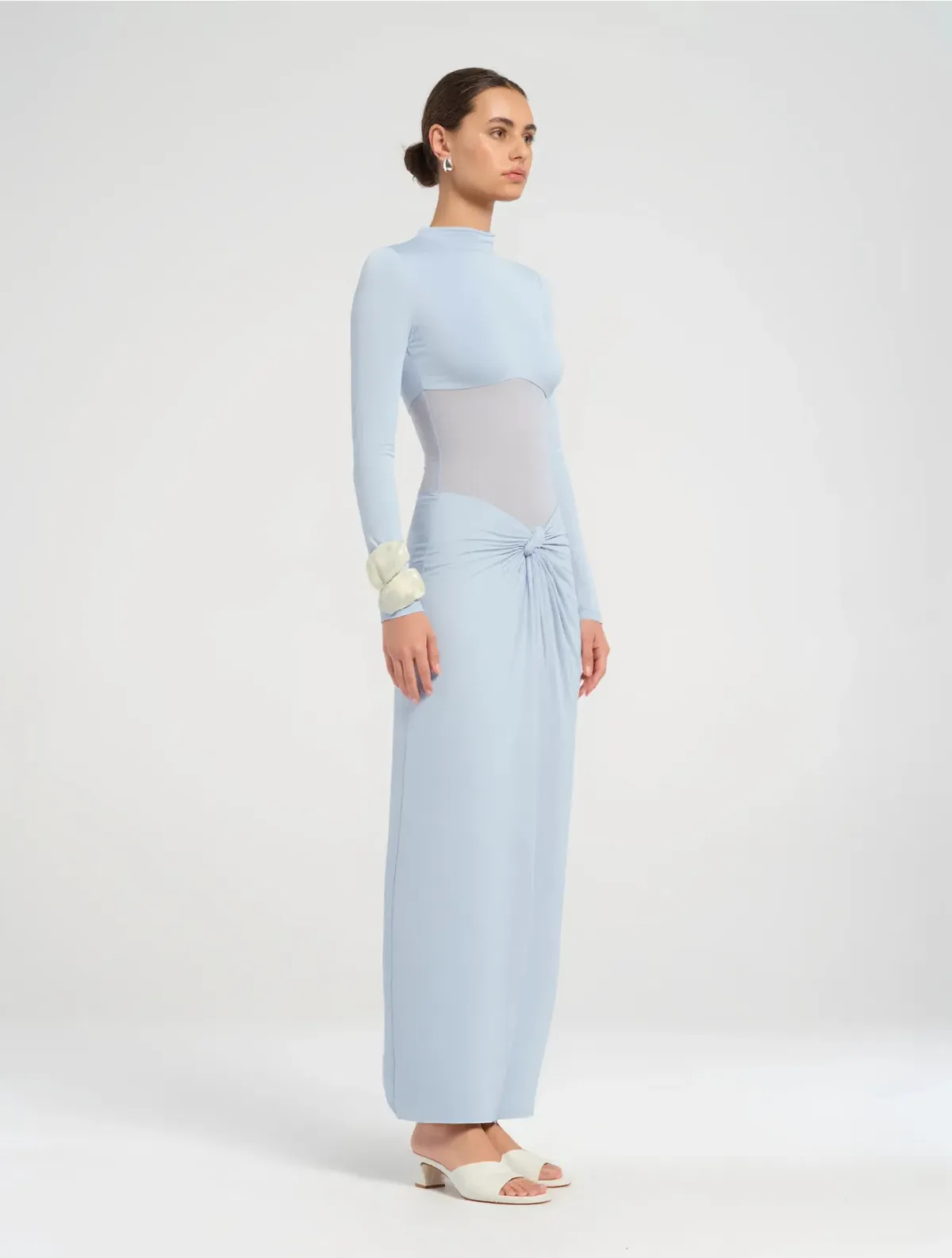 Benni Dora Maxi Dress Size 6 Sky - Image 2