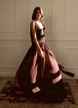 Arcina Ori Ramona Dress in Cacao for rent on The Volte - image 4