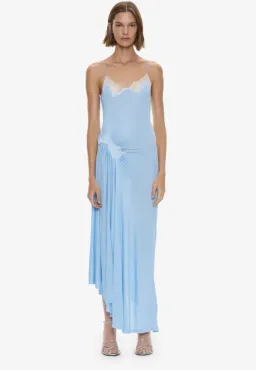 Christopher Esber Delphin Lace Rib Cami Dress Size 6 for rent on The Volte - image 1