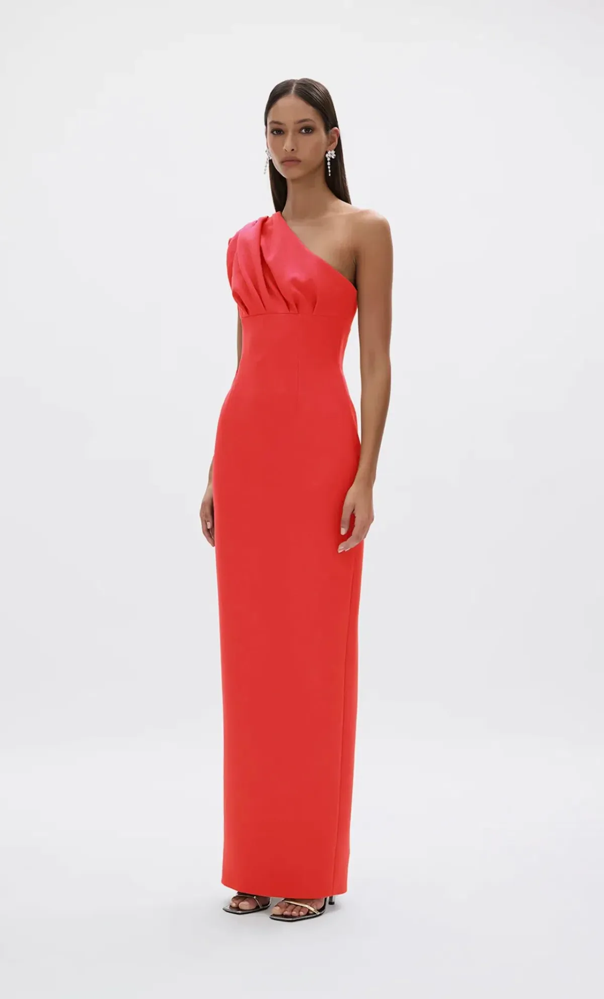 Rachel Gilbert Winnie Gown in Coral Size 10 - Image 1